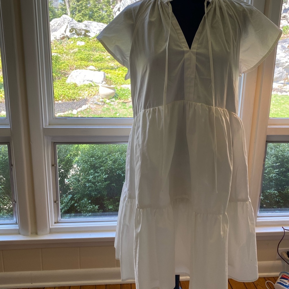 White dress
